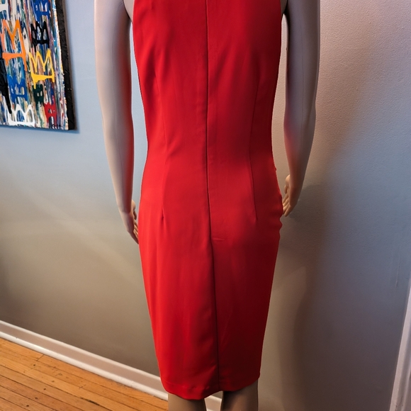 CARMEN MARC VALVO Infusion Dress. RED ๐๐ฝ๐๐ . Size 6 - Picture 3 of 9